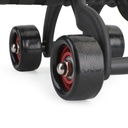 عجلة رياضية بمسند يد لممارسة تمارين الضغط والبطن واللياقه البدنية