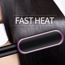 فرشة فرد وتنعيم شعر كهربائية ب 5 مستويات حراره مختلفة عملية وسهلة الاستخدام