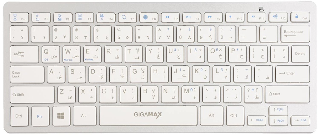 كيبورد بلوتوث تعمل على جميع أنظمة التشغيل