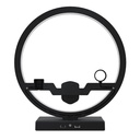 رينج لايت مكتبي وشاحن لاسلكي ثلاثي للموبايل والساعة والايربودز