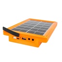 كشاف ليد قوي متعدد الإضاءة بالطاقة الشمسية وباور بنك