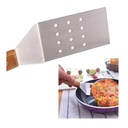 ملعقة مسطحة للشوي شيل وحمل الطعام والبيتزا من الاستانلس