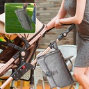 شنطة رحلات البيبي لحفظ المستلزمات و مفرش لتغيير البامبرز