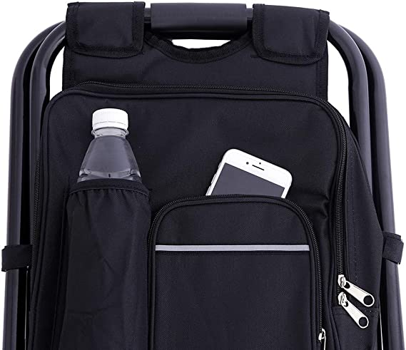 شنطة وكرسي قابلة للطي 2 في 1 للتخييم والصيد والبحر