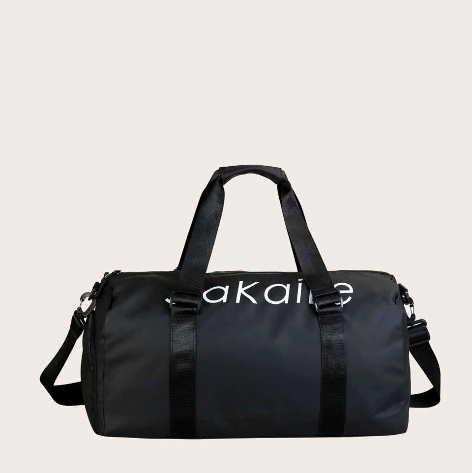 شنطة يد وكروس 2 في 1 وتربروف للجيم والسفر بالوان مختلفة