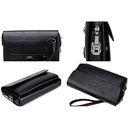 شنطة يد رجالي برقم سري للحماية من سرقه المتعلقات من الجلد الصناعي