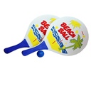 مضرب راكت خشب للعب والاستمتاع علي الشاطئ مع الصحاب والاهل