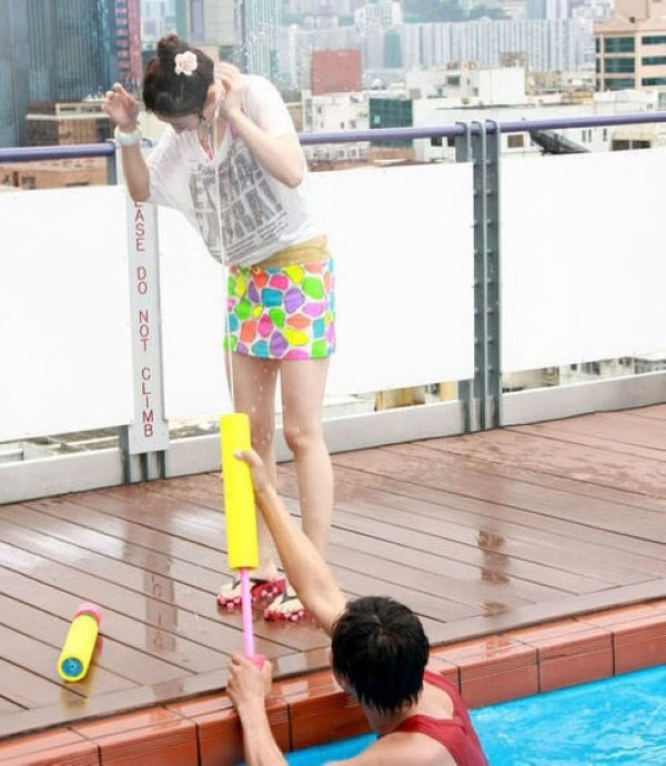 رشاش مياه للعب والهزار مع الصحاب والاهل للكبار  والصغار