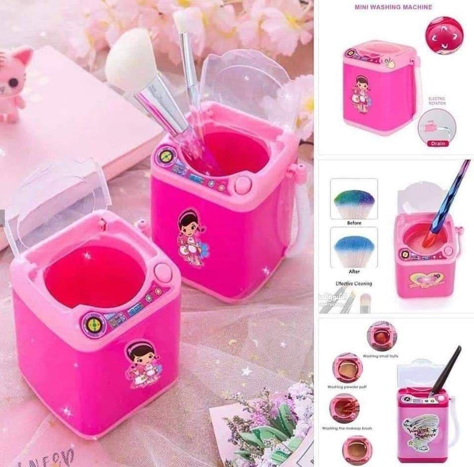 غسالة تنظيف فرش وبلندر الميك اب