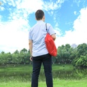 سرير بحر سهل النفخ والتفريغ الاستمتاع والاسترخاء وسط البحر