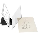 لوح الرسم العاكس للتابليت للأطفال لتعليم الرسم وتحسين الخط