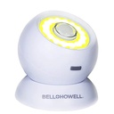 كشاف سينسور حركة 2 قطعة دوار تعديل الزاوية بقاعدة للثبات علي الاسطح او اللصق علي الحوائط