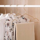 طقم شماعات معدن 10 قطع لتعليق الملابس والحفاظ عليها