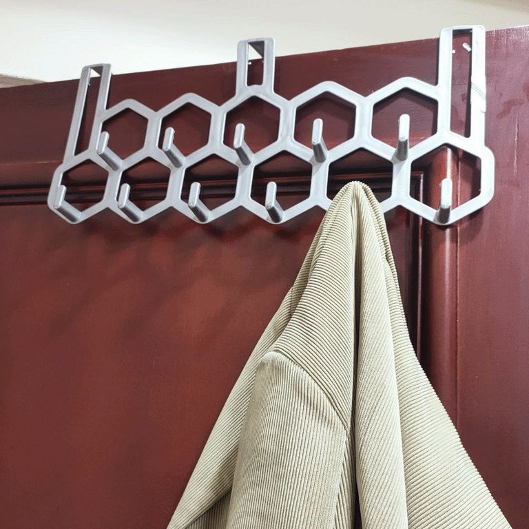 شماعة خلف الابواب لتعليق الملابس والفوط 11 هوك لتوفير المساحات