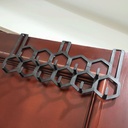 شماعة خلف الابواب لتعليق الملابس والفوط 11 هوك لتوفير المساحات