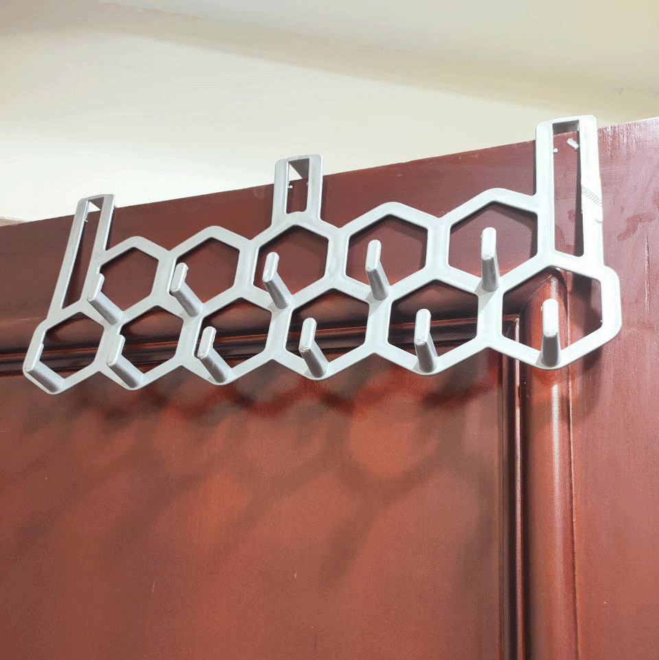 شماعة خلف الابواب لتعليق الملابس والفوط 11 هوك لتوفير المساحات