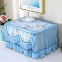 غطاء ميكرويف دانتيل لمنع تكون الاتربة بالوان مختلفة