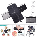 شنطة رحلات البيبي لحفظ المستلزمات و مفرش لتغيير البامبرز