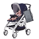 شنطة رحلات البيبي لحفظ المستلزمات و مفرش لتغيير البامبرز