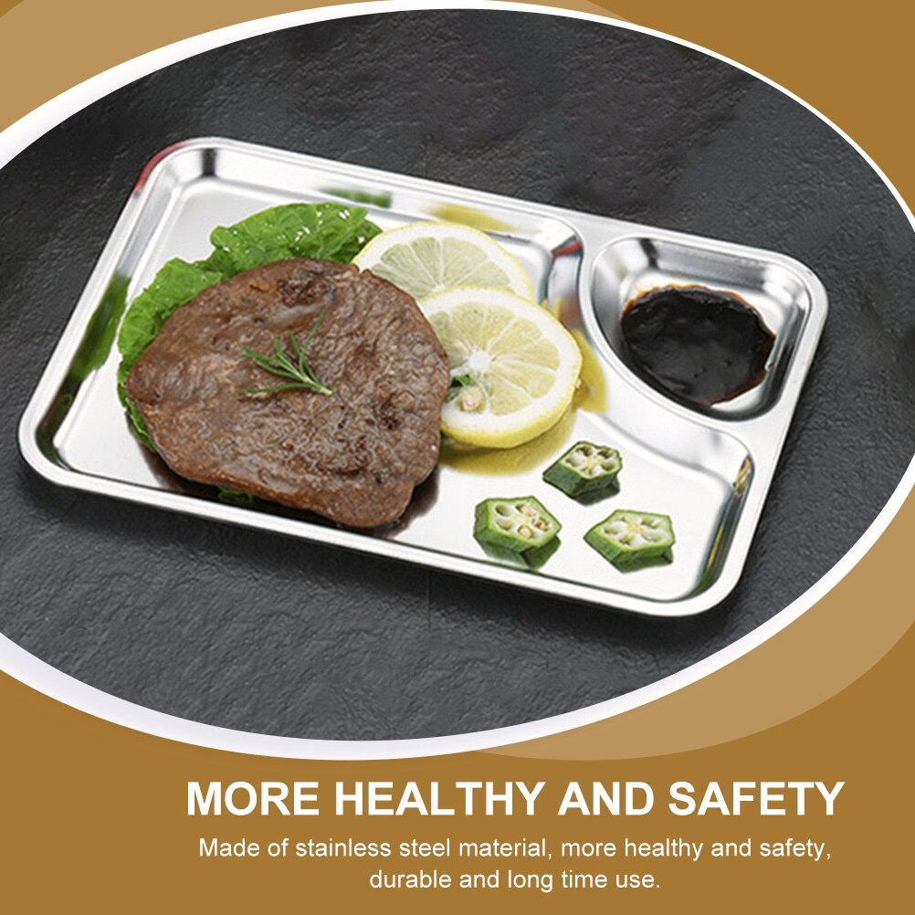 طاسة استانلس مدهب تقديم الطعام