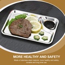 طاسة استانلس مدهب تقديم الطعام