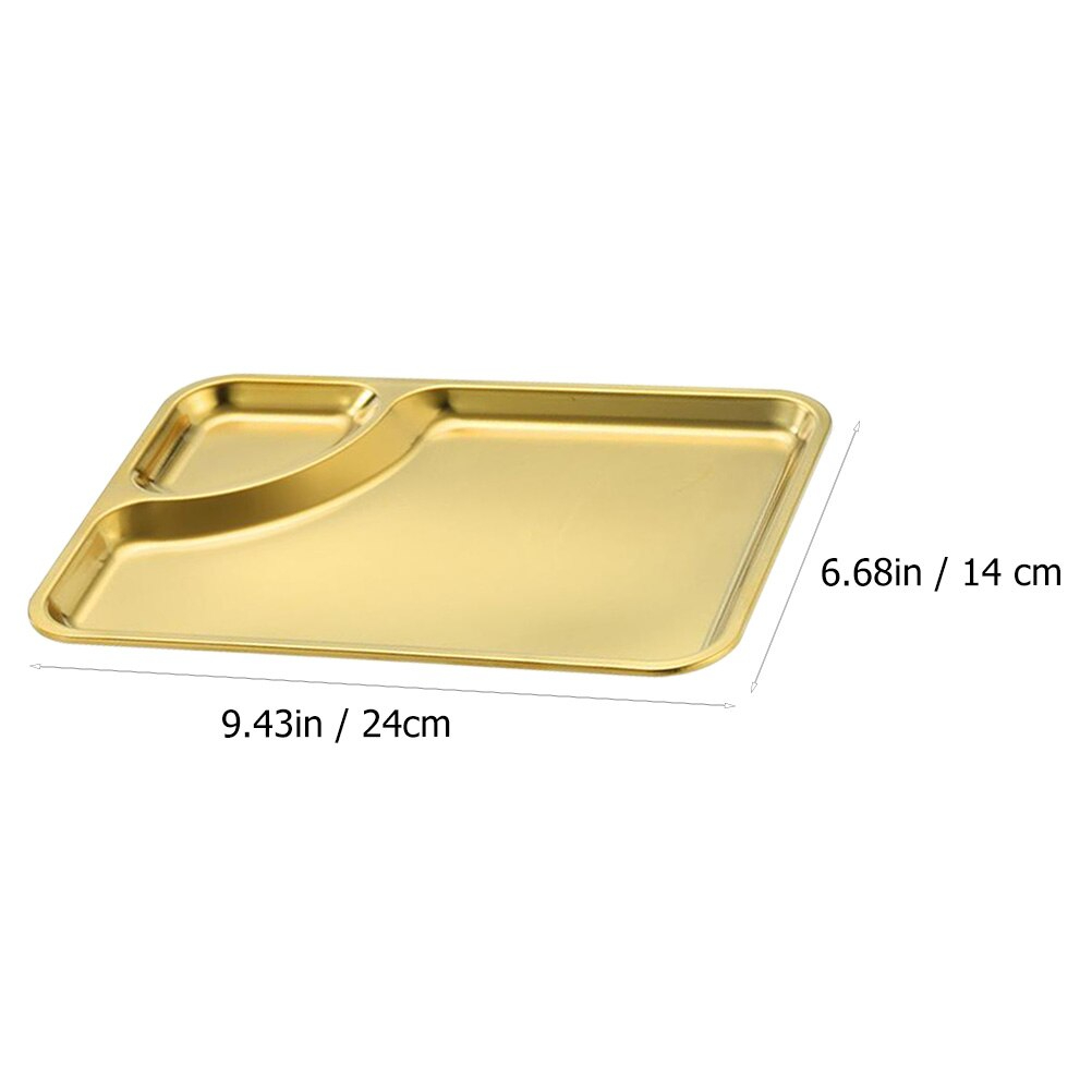 طاسة استانلس مدهب تقديم الطعام