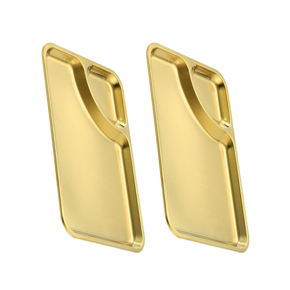 طاسة استانلس مدهب تقديم الطعام