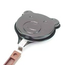 طاسة على شكل دبدوب لعمل البان كيك والبيض للأطفال