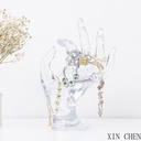 منظم حامل للخواتم اكليريك شيك علي شكل يد