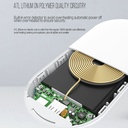 شاحن وايرليس وباور بانك سريع  2 في 1 10000 ملي امبير