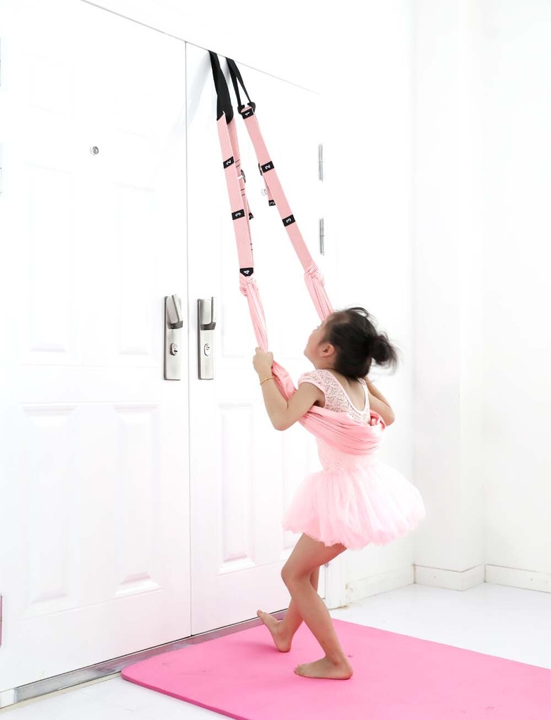 حزام اليوجا المرن لممارسة التمارين في المنزل بإحترافية