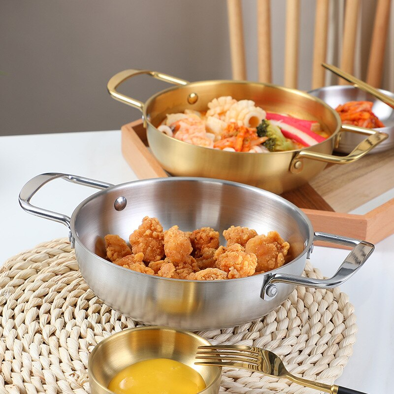 طاسة استانلس دهبي بيدين 26سم