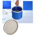 جردل قابل للطي للحمام وغسيل السيارات متعدد الأستخدام 11 لتر