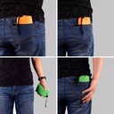 مفرش شاطئ وتربروف قابل للطي بشنطة لسهولة الحمل