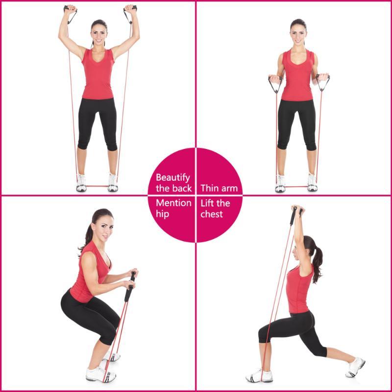 حبل شد عضلات الجسم لممارسة الرياضة من أي مكان