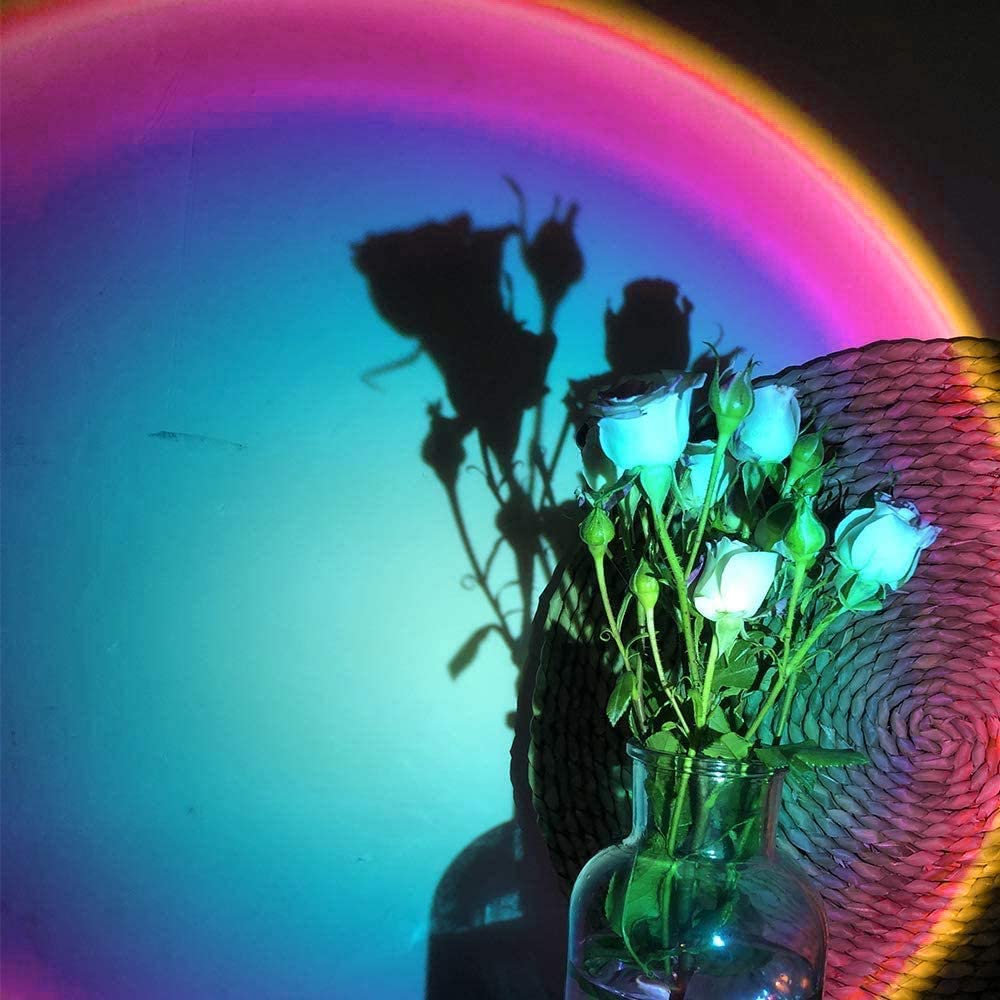 كشاف الشمس مرن لسهولة التحكم للتصوير وإضفاء اجواء رومانسية بالوان مختلفة