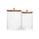 علبة اكسسوارات مدورة مزدوجة كود 826