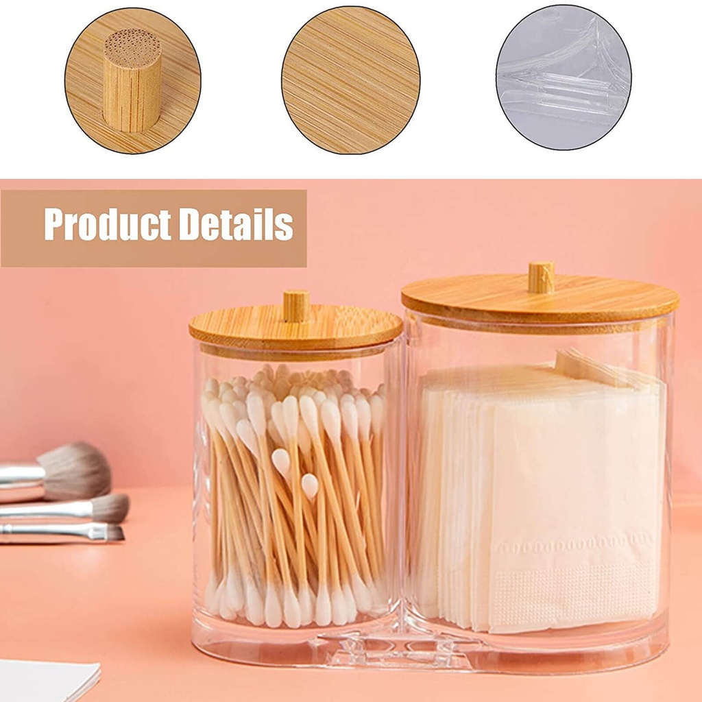 علبة اكسسوارات مدورة مزدوجة كود 826