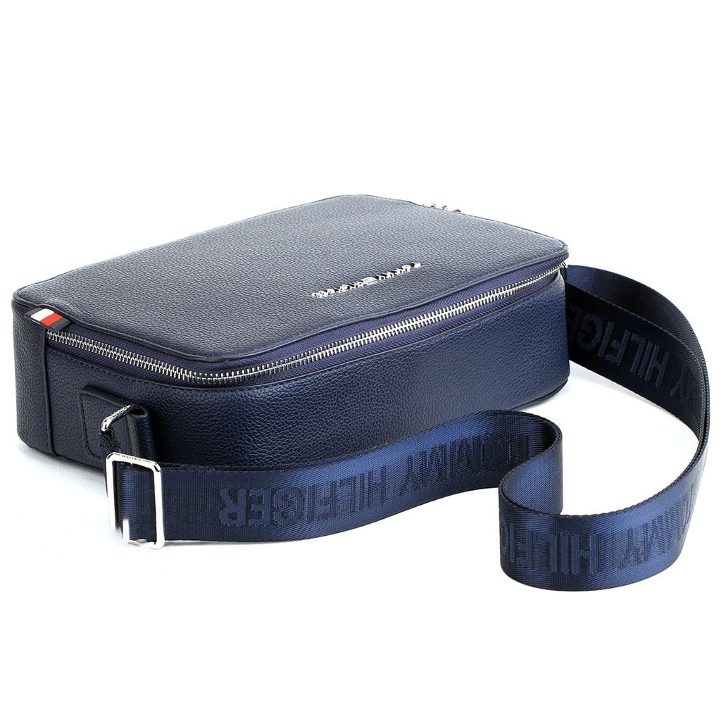 شنطة كروس رجالي جلد بسوستة متينه للحفاظ علي المتعلقات الشخصية