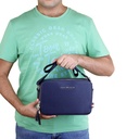 شنطة كروس رجالي جلد بسوستة متينه للحفاظ علي المتعلقات الشخصية