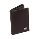 محفظة رجالي انيقة ثلاثية الطي جلد صناعي اسود تناسب كل الاذواق