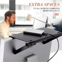 حامل رسيفر للشاشات المعلقة على الحائط يوضع فوق الشاشة