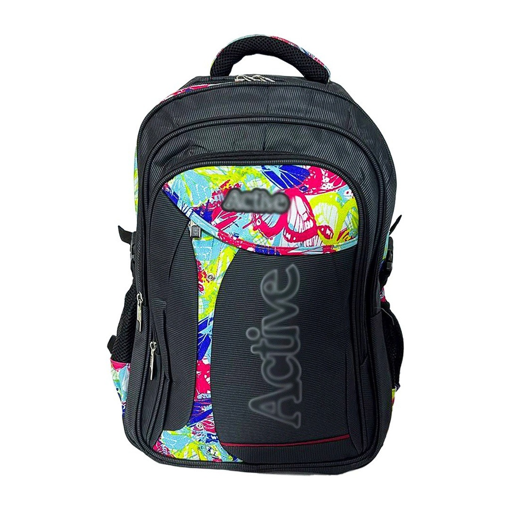 شنطة باك وتربروف كبيره متعددة الجيوب بوصلة يو اس بي للدراسة والعمل والرحلات