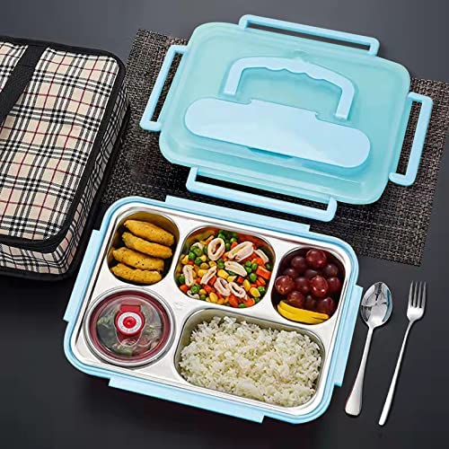 لانش بوكس استيل 5 عين