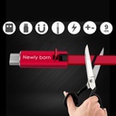 كابل شحن يو اس بي سريع للايفون قابل للقص واعادة الاستخدام 1.5 متر