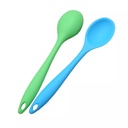 معلقة طبخ سيليكون للتوزيع والخلط بالوان مختلفة