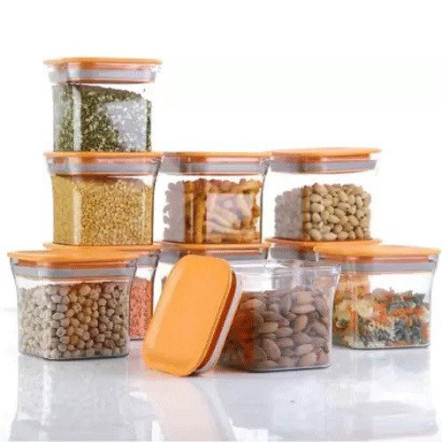 علبة حفظ وتنظيم الحبوب والبقوليات والمكسرات 500 ملي لتر