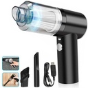 المكنسة اليدوية المتنقلة اللاسلكية بالشحن للسيارة وتنظيف الأماكن الصعبة