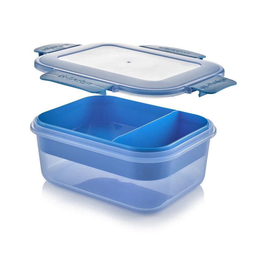 طقم لانش بوكس 1و6 لتر + زمزميه 750 مل