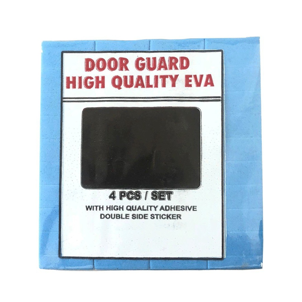 صداد اسفنجي لحماية أبواب السيارة مقاوم للتصادم ومانع للخدوش ذاتي اللصق 4 قطع